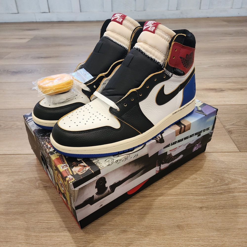 Jordan 1 High Og Union Fragment Varsity Red